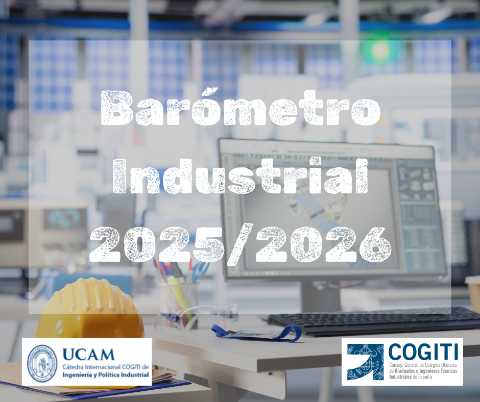Ayúdenos a mejorar el Sector Industrial, con la encuesta del Barómetro Industrial 2025-2026 (novena edición)