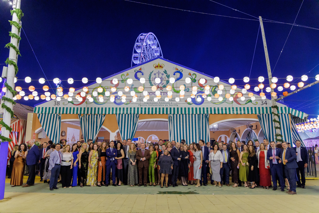 Los ingenieros técnicos industriales celebran la feria de Sevilla en la caseta de COGITISE