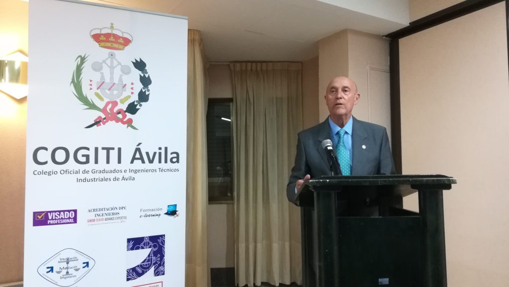 El COGITI lamenta profundamente el fallecimiento D. Carlos Hernández Herranz, exdecano del Colegio de Ávila