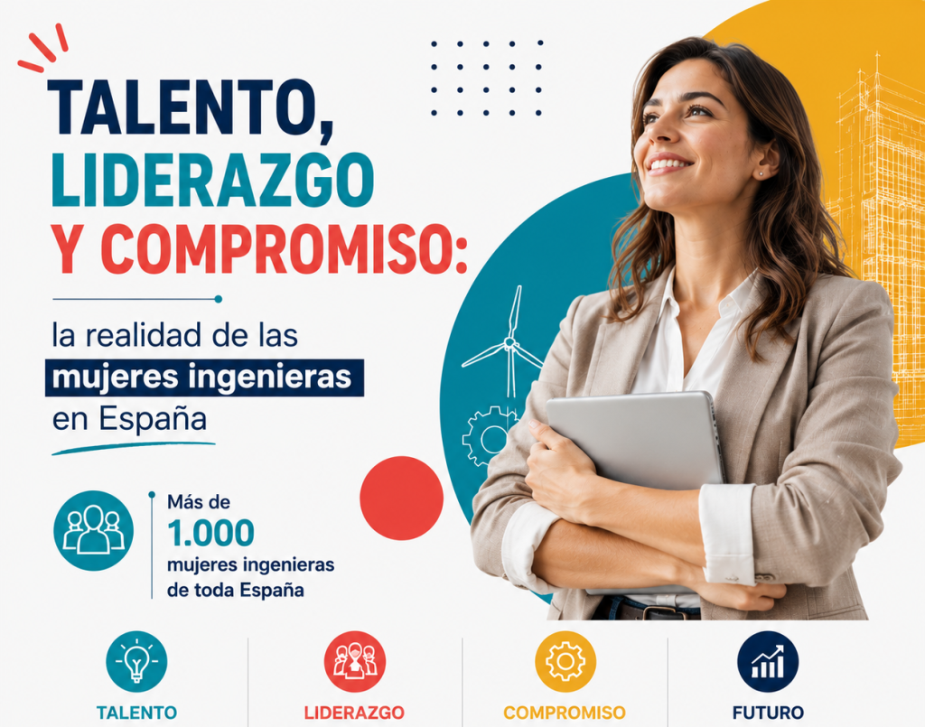 El COGITI lanza el I Barómetro de la Mujer Ingeniera: talento, liderazgo y compromiso, la realidad de las mujeres ingenieras en España