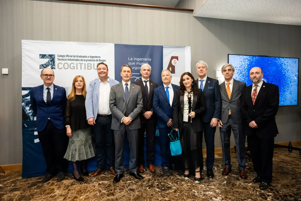 El Colegio de Graduados e Ingenieros Técnicos Industriales de Burgos celebra con éxito la Fiesta Colegial del 50º Aniversario