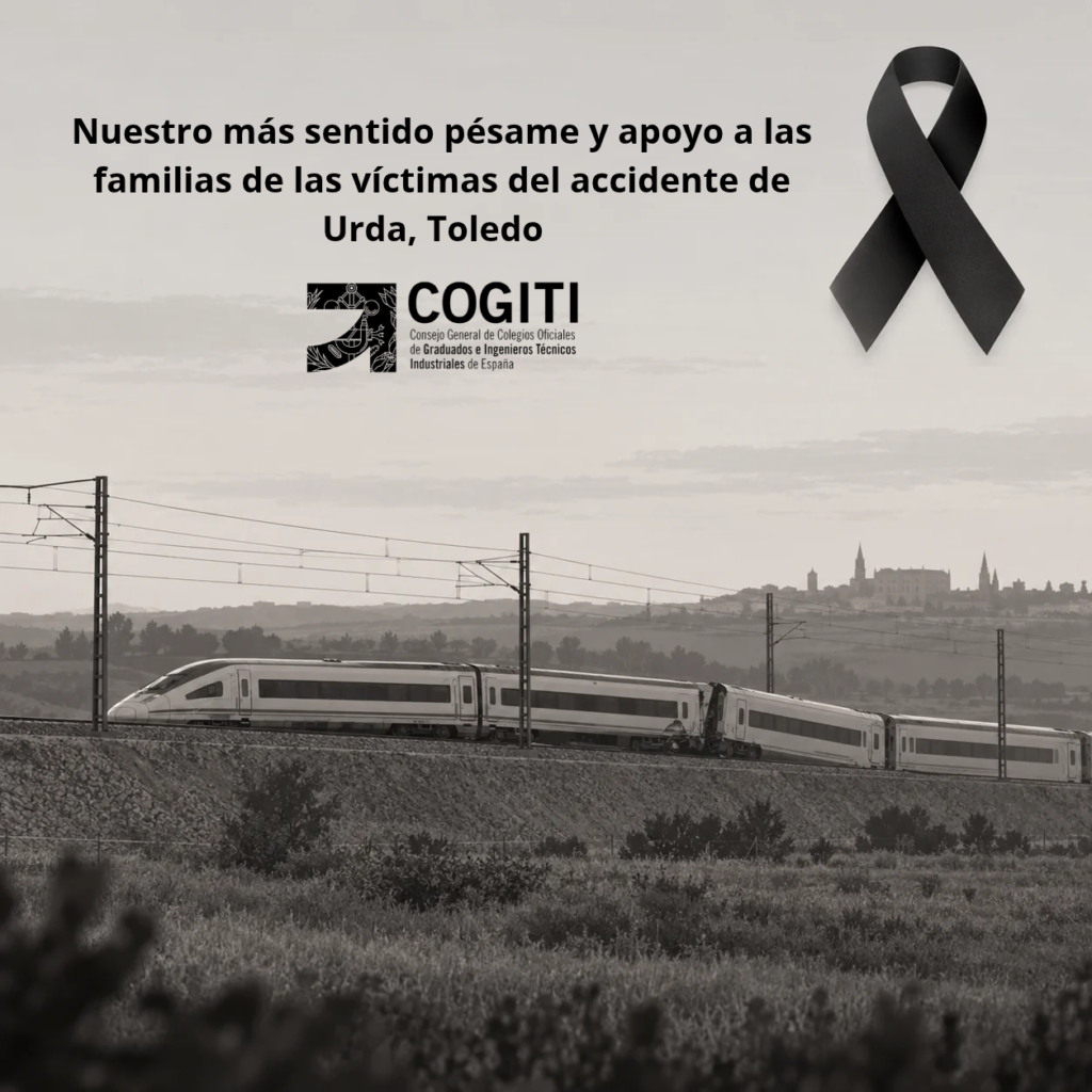 Comunicado del COGITI con motivo del accidente ferroviario ocurrido en la provincia de Toledo