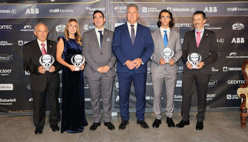 COGITI Valencia celebró la Gala de la Ingeniería 2026 en la que se entregaron los IX Premios Nikola Tesla a profesionales destacados por su trayectoria y contribución al sector